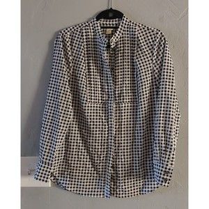 J.crew Tops Blouse Dress Women's  XS, Plaid, Long-sleeved,16.5 Inch Of Armp To A